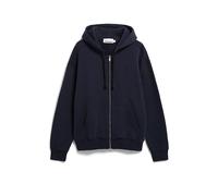 SAROMIAAN SWEATJACKE | 100% Bio-Baumwolle - blau (XXL)