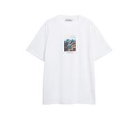 AADRU OUTSIDE | Oversized T-Shirt aus Bio-Baumwolle - weiss (XXL)