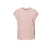 ARMEDANGELS ONELIAA LOVELY STRIPES - Damen T-Shirt aus Bio-Baumwolle oatmilk-deep rosalilly S