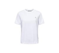 ARMEDANGELS LUALAA ICONS - Damen T-Shirt aus Bio-Baumwolle white-green XL