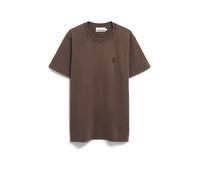 ARMEDANGELS - Iconic A Maarkos GMT Dye - T-Shirt, Gr. S, braun (TreeShadeWashed)