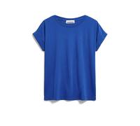 ARMEDANGELS Damen T-Shirt aus Bio-Baumwolle IDAARA Loose Fit Dynamo Blue Xs