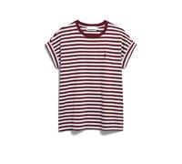 Armedangels Damen Idaara Stripes T-Shirt (Größe XS, weiss)