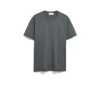 Armedangels Herren T-Shirt Jaames – aus Bio-Baumwolle, Regular Fit, Space Steel (Größe L)