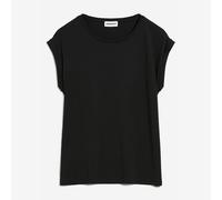 JILAANA T-SHIRT | TENCEL™ Lyocell Mix - schwarz (M)