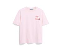 Armedangels LUALAA EMBRO T-SHIRT - pink mist L