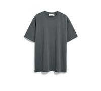 Armedangels - MAARKOS HEAVY WEIGHT T-SHIRT space steel - Gr. - M