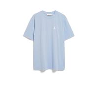 ARMEDANGELS T-Shirt MAARKOS GMT DYE BIKE hellblau | M