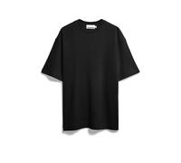 MAARKOS WAFFLE T-SHIRT | 100% Bio-Baumwolle - schwarz (M)