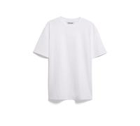 Armedangels Relaxed Fit T-Shirt aus Bio-Baumwoll-Mix Modell 'MAARKOS' in Weiss, Größe M