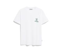ARMEDANGELS JAAMES DIFFERENCE - Männer Regular Fit T-Shirt - weiss M white