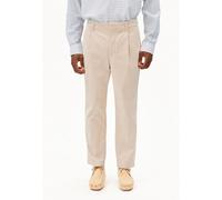 TAAMIR BUNDFALTEN-CHINOHOSE | Bio-Baumwoll Mix - beige (29-32)