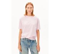 ARMEDANGELS TARJAA Damen Heavyweight T-Shirt aus recyceltem Baumwoll Mix pink mist XXL