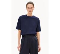 ARMEDANGELS TARJAA Damen Heavyweight T-Shirt aus recyceltem Baumwoll Mix tinted navy S