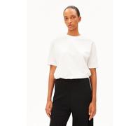ARMEDANGELS TARJAA Damen Heavyweight T-Shirt aus recyceltem Baumwoll Mix white S
