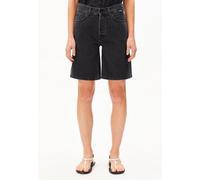 Armedangels - THAALINA MID WAIST DENIM SHORT ebony black - Gr. - 29
