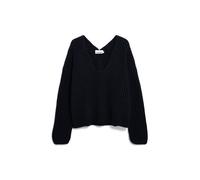 ARMEDANGELS TIANAA SOLID - Damen Pullover Loose Fit aus Bio-Woll Mix black L