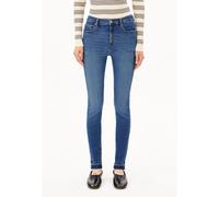 TILLAA MID WAIST SKINNY JEANS | Bio-Baumwoll Mix X-Stretch - blau (28-34)