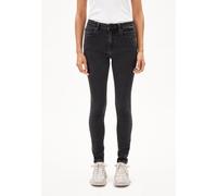 TILLAA SKINNY JEAN | Skinny Jeans Mid Waist Bio-Baumwoll Mix X-Stretch - schwarz (28-32)