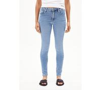 ARMEDANGELS Jeans Tillaa Damen Skinny Mid Waist Bio-Baumwoll-Mix X-Stretch Blau Gr. XS (34-36) L32