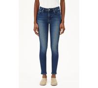 ARMEDANGELS TILLAA - Damen Skinny Jeans Mid Waist Bio-Baumwoll Mix X-Stretch blue Damen W28/L30