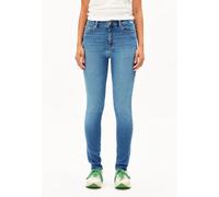 ARMEDANGELS TILLAA Damen Skinny Jeans Mid Waist Bio-Baumwoll Mix X-Stretch blue Damen W34/L34