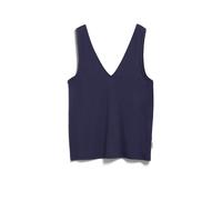 Armedangels Damen V-Neck Jersey Top (Größe S, blau)