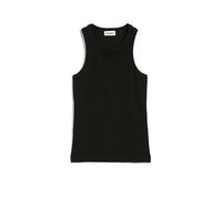 ARMEDANGELS Damen RIPP-Top aus Bio-Baumwoll Mix KANITAA Fitted Black