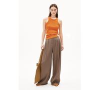 ARMEDANGELS KARDAA - Damen Ripp-T-Shirt aus Bio-Baumwoll Mix amberglow XL