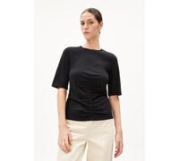 ARMEDANGELS TRASLARAA JERSEY - Frauen Slim Fit T-Shirt - schwarz XS black