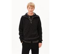 ARMEDANGELS TWEED Herren Strickjacke aus Bio-Baumwoll-Mix black XXL