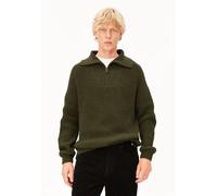 ARMEDANGELS TWEED Herren Strickjacke aus Bio-Baumwoll-Mix dark earth tweed XL