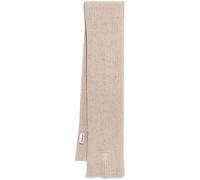 TWEED-STRICKSCHAL | recycelter Woll-Mix - beige (ONE-SIZE)