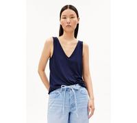 ARMEDANGELS V-NECK Damen LENZING ECOVERO Viskose Mix tinted navy XXL