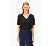 ARMEDANGELS V-NECK Damen T-Shirt aus TENCEL Lyocell Mix black S