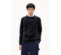 ARMEDANGELS VAANJO GMT DYE - Männer Regular Fit Strickpullover - schwarz L black