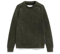 ARMEDANGELS VAANJO GMT DYE - Männer Regular Fit Strickpullover - oliv M forest pine