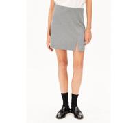 ARMEDANGELS VANJARAA MINI Damen Jerseyrock aus LENZING ECOVERO Viskose Mix silver melange XL