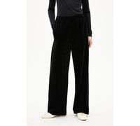 ARMEDANGELS VATINAA VELVET Damen Jerseyhose aus Bio-Baumwoll Mix black XL