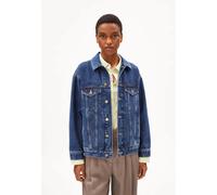 Armedangels - Velitaa Oversized Dark Salty Blue - Jeansjacke - Blau - L - 100% Bio-Baumwolle,Denim Blau L