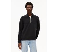 ARMEDANGELS Herren Sweatshirt aus Bio-Baumwolle WAARLO Fleece Regular Fit Black M