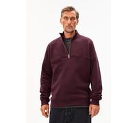 ARMEDANGELS WAARLO FLEECE - Herren Sweatshirt aus Bio-Baumwolle dark cranberry S