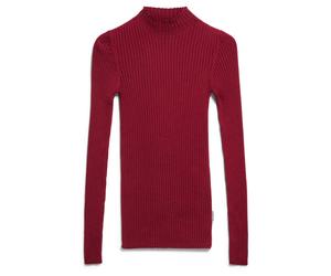 ARMEDANGELS - Women's Alaania - Longsleeve, Gr. XS, rot (VelvetRed)
