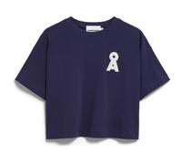 ARMEDANGELS - Women's Albertaraa - T-Shirt, Gr. XL, blau (TintedNavy)