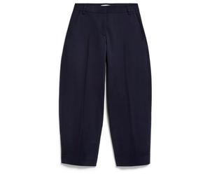 ARMEDANGELS - Women's Barrel Leg Twill Pant - Freizeithose, Gr. S, blau (NightSky)