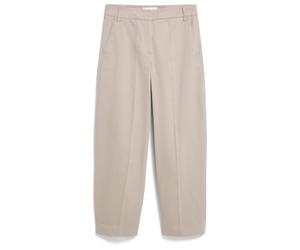 ARMEDANGELS - Women's Barrel Leg Twill Pant - Freizeithose, Gr. XS, grau (Sandstone)