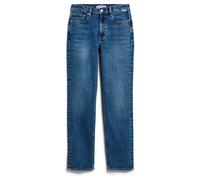 ARMEDANGELS Damen Jeans CARENAA MID Straight – Bio-Baumwoll-Mix, Comfort Stretch – blau 34/32