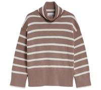 ARMEDANGELS - Women's Chanaa Stripes - Pullover, Gr. XL, braun (CinnamonDust/Oatmilk)