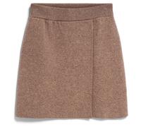 ARMEDANGELS Damen Strickrock aus Bio-Woll Mix DARLAA Regular Fit Cinnamon Dust Melange