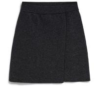 ARMEDANGELS Damen Strickrock aus Bio-Woll Mix DARLAA Regular Fit Steel Melange